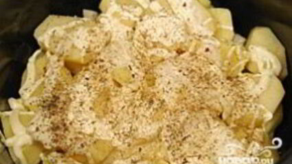 картофель на гарнир в мультиварке