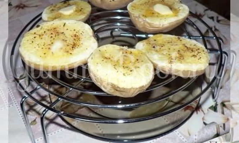 Рецепт картофеля печеного в микроволновке