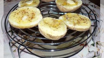 картофель печеный в микроволновке