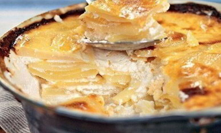 Рецепт картофеля по-болгарски с творогом