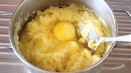 картофельные крокеты с сыром