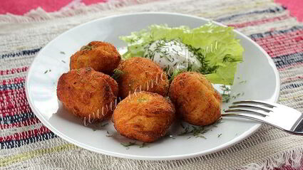 картофельные крокеты с сыром