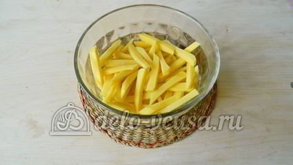 картошка фри в духовке