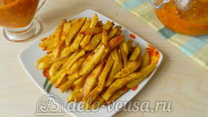 картошка фри в духовке