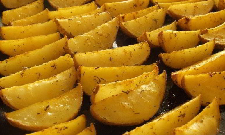 Рецепт картошки по-деревенски в духовке