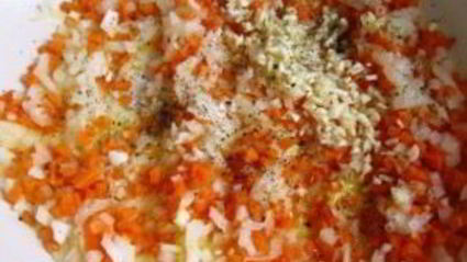 картошка с фаршем в духовке