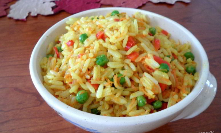 Рецепт риса басмати с овощами