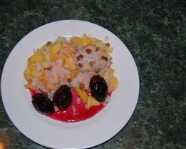 Рис с айвой