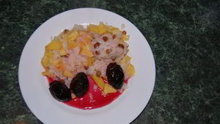 Рис с айвой