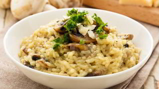 Рис с грибами