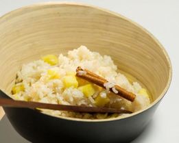 Рис с кокосом и ананасом