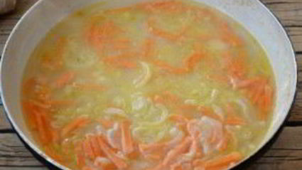 рис с креветками