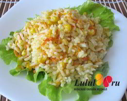 Рис с кукурузой