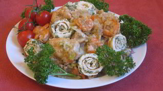 Рис с курицей и овощами Летние фантазии