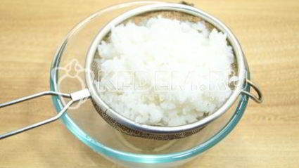 рис с овощами на сковороде