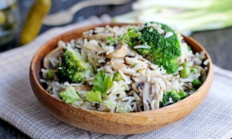 Рецепт риса с овощами