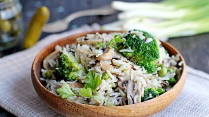 рис с овощами