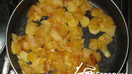 рис с яблоками