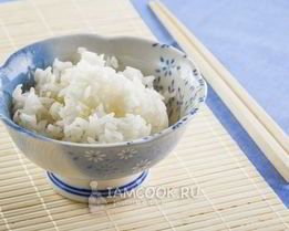 Рис в микроволновке