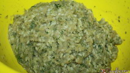 диетическая долма из куриной грудки