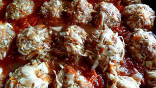 Голубцы фальшивые в тефтелях