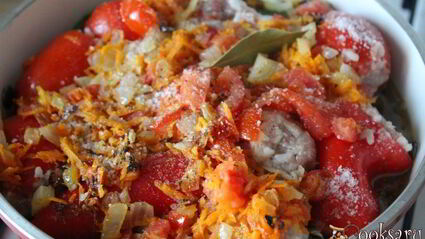 голубцы из мангольда с фаршированными овощами