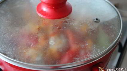 голубцы из мангольда с фаршированными овощами