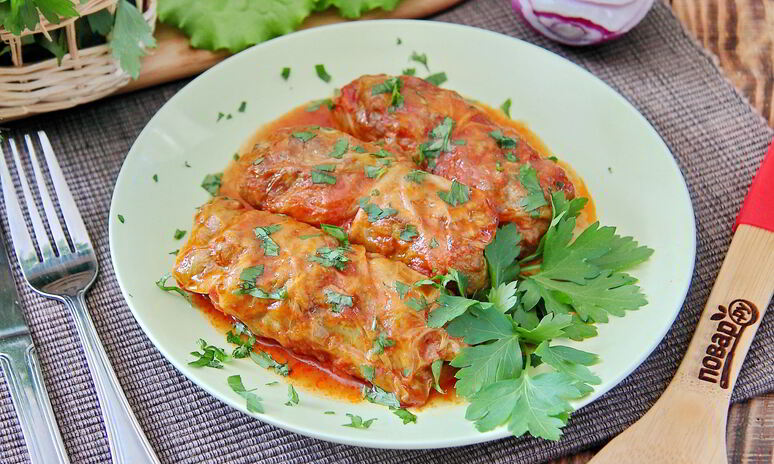 Рецепт голубцов из молодой капусты с фаршем и чечевицей