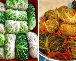 Голубцы из савойской капусты