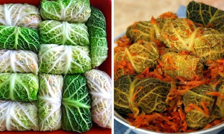 Рецепт голубцов из савойской капусты