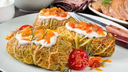 голубцы из савойской капусты