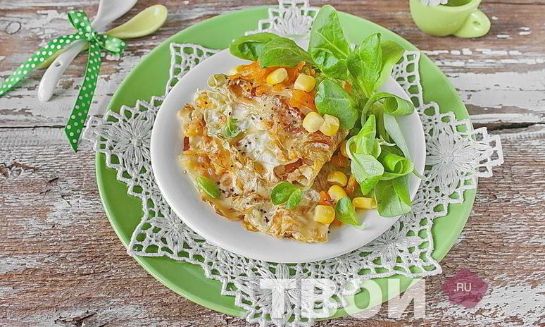 Рецепт голубцов овощных