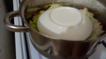 голубцы с айвой и яблоком