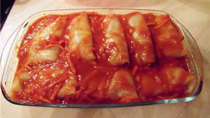 голубцы с гречкой и грибами