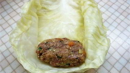 голубцы с индейкой и киноа