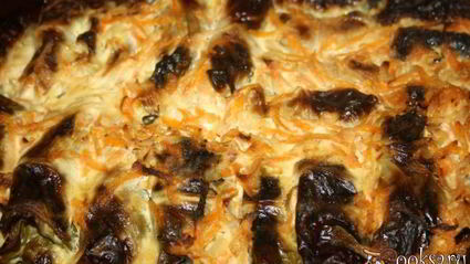 голубцы с индюшатиной, запеченные в сметанном соусе