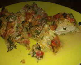 Голубцы с курицей и сыром