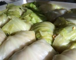 Голубцы с курицей по-польски