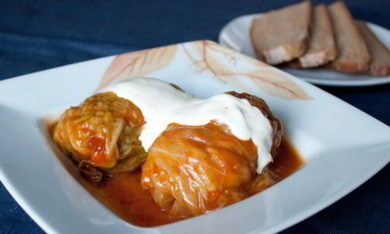 Рецепт голубцов с мясом и рисом