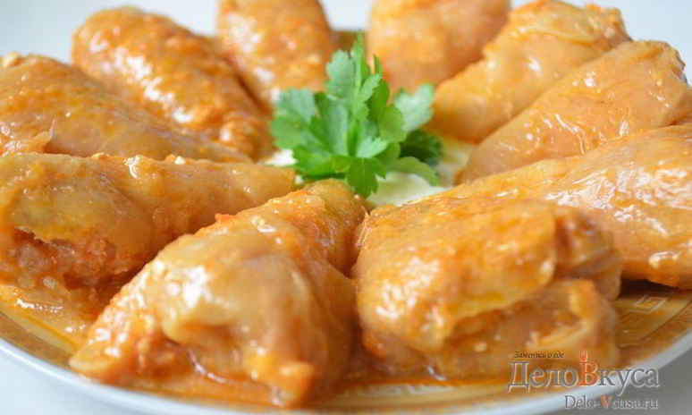 Рецепт голубцов с мясом