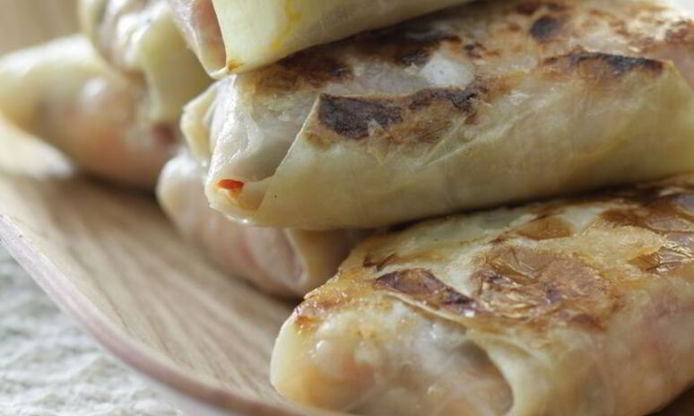 Рецепт голубцов с орехами и домашним сыром