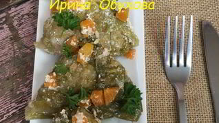 Голубцы в сметанном соусе