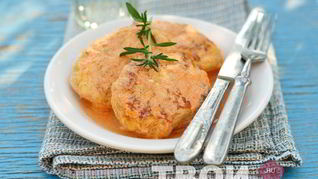 Ленивые голубцы из курицы с овсяными хлопьями