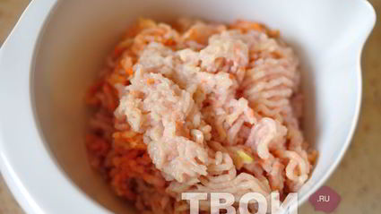 ленивые голубцы из курицы с овсяными хлопьями