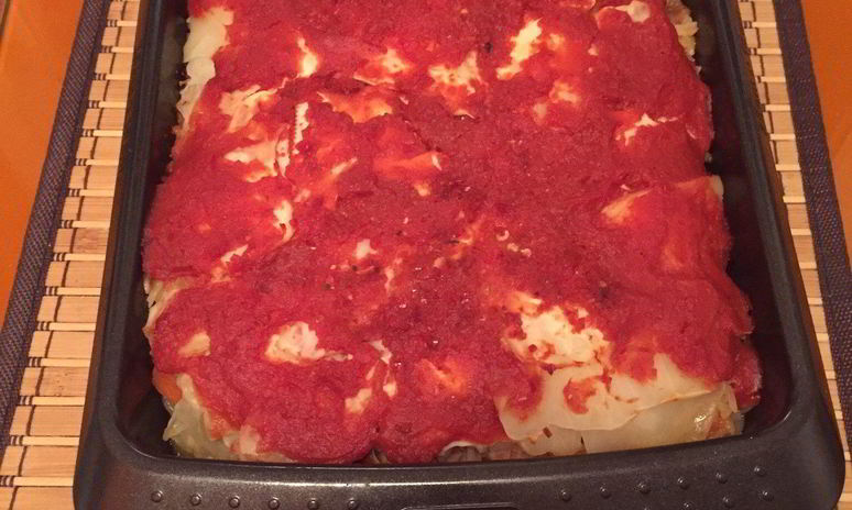 Рецепт ленивых голубцов с кроликом