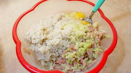 ленивые голубцы с куриным фаршем