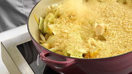 ленивые голубцы с курицей