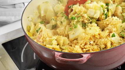 ленивые голубцы с курицей