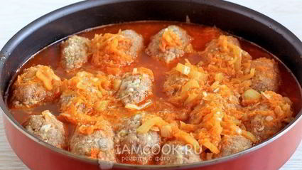 ленивые голубцы с пшеничной крупой