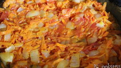 ленивые голубцы запеченные в сметане